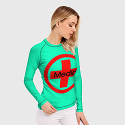 Рашгард женский Medic, цвет: 3D-принт — фото 2