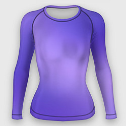 Женский рашгард Color purple gradient