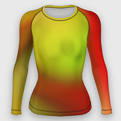 Женский рашгард Color multicolored gradient