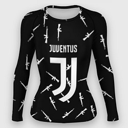 Женский рашгард Ювентус армейский стиль