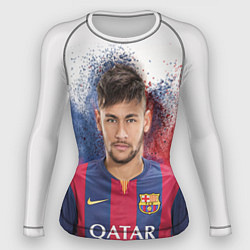 Рашгард женский Neymar FCB, цвет: 3D-принт