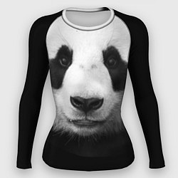 Рашгард женский Взгляд панды, цвет: 3D-принт