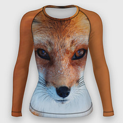 Рашгард женский Взгляд лисы, цвет: 3D-принт