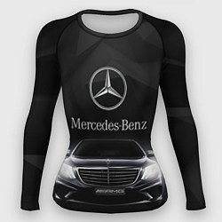 Рашгард женский Mercedes, цвет: 3D-принт