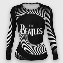 Рашгард женский The Beatles: Stereo Type, цвет: 3D-принт