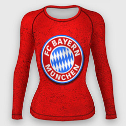 Рашгард женский Bayern FC, цвет: 3D-принт