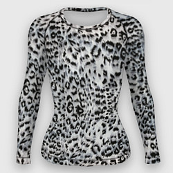 Рашгард женский White Jaguar, цвет: 3D-принт