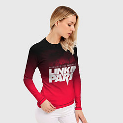 Рашгард женский Linkin Park: Minutes to midnight, цвет: 3D-принт — фото 2