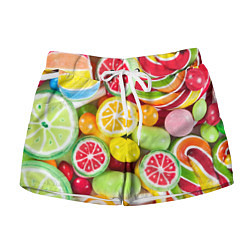 Шорты женские Candy Summer, цвет: 3D-принт
