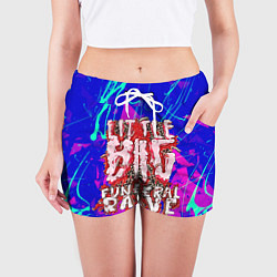 Шорты женские Little Big: Rave, цвет: 3D-принт — фото 2
