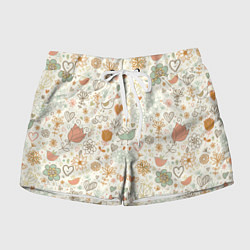 Шорты женские Весна, цвет: 3D-принт