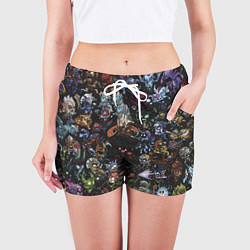 Шорты женские Heros Dota 2, цвет: 3D-принт — фото 2
