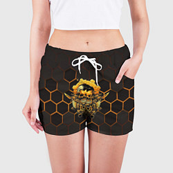 Шорты женские Gears tactics, цвет: 3D-принт — фото 2