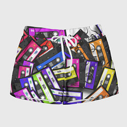Шорты женские OLD SCHOOL, цвет: 3D-принт