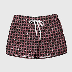 Шорты женские Сплетение, цвет: 3D-принт
