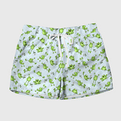 Женские шорты Веселые лягушки