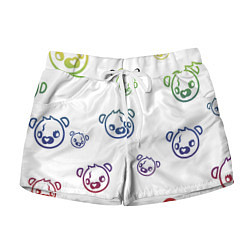 Женские шорты White Colorful Bear