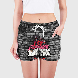 Шорты женские Friday Night Funkin A G O T I, цвет: 3D-принт — фото 2