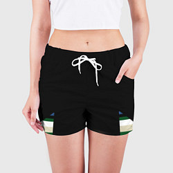 Шорты женские Milwaukee Bucks форма, цвет: 3D-принт — фото 2