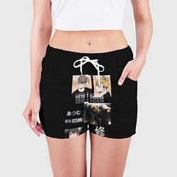 Шорты женские Братья мия мию волейбол, цвет: 3D-принт — фото 2
