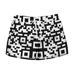 Женские шорты Qr codeкуаркод