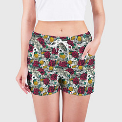 Шорты женские Счастливчик Lucky, цвет: 3D-принт — фото 2