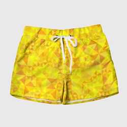 Женские шорты Камуфляж спортивный Призма - солнце