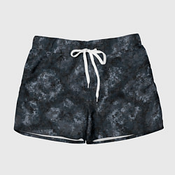 Шорты женские Камуфляж Паук Ночь, цвет: 3D-принт