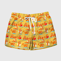 Женские шорты NAUGHTY PLAYFUL KITTENS