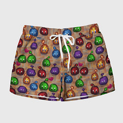 Шорты женские Много слаймов Стардью, цвет: 3D-принт