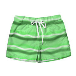 Женские шорты Зеленые волны