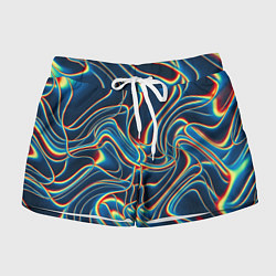 Женские шорты Abstract waves