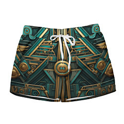 Женские шорты Орнамент в египетском стиле