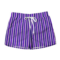Женские шорты Сочетание фиолетовый