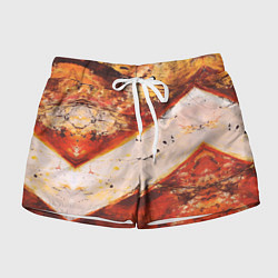 Шорты женские Горная порода, цвет: 3D-принт