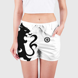 Шорты женские Chelsea sport fc, цвет: 3D-принт — фото 2