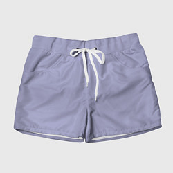 Женские шорты Эмоция хандры - бледно-фиолетовый