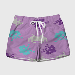 Женские шорты Пиксели