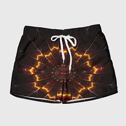 Женские шорты Психоделика узор текстура