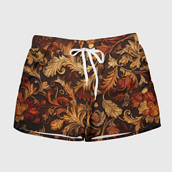 Женские шорты Старый ковер текстура