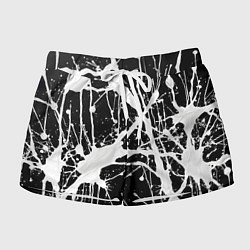 Женские шорты Брызги белой краски