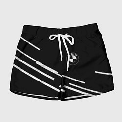 Шорты женские BMW geometry line, цвет: 3D-принт