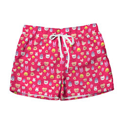 Женские шорты Skzoo pattern pink