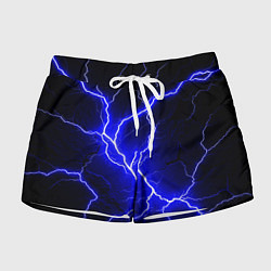 Женские шорты Color blue black