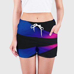 Шорты женские Multicoloured, цвет: 3D-принт — фото 2