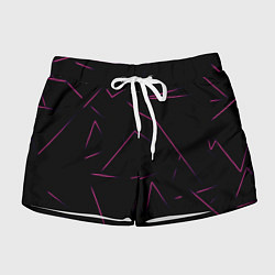 Женские шорты Color pink line