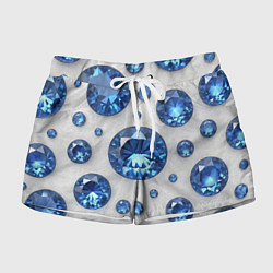 Женские шорты Россыпь сапфиров