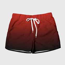 Женские шорты Red gradient