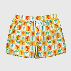 Женские шорты Мотивы Египта