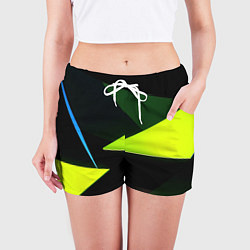 Шорты женские Geometric shapes, цвет: 3D-принт — фото 2